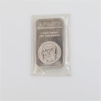 APMEX Fine Silver 1 Troy Oz. Bar