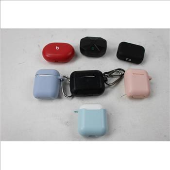 Apple Airpod And Bluetooth Earbud Empty Case Lot