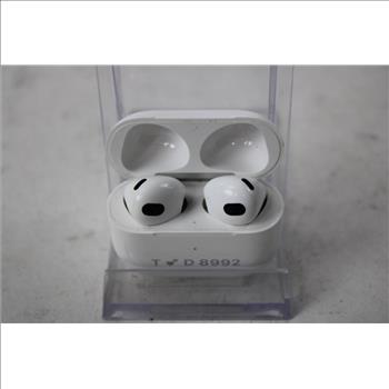 Apple Airpods (3rd Gen), With Charging Case & Coach Protective Case