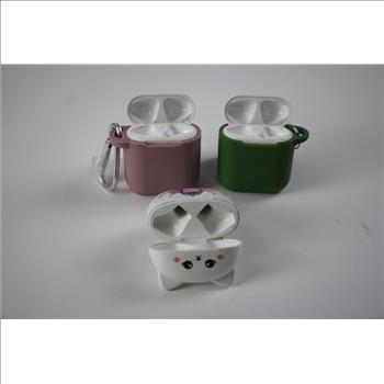 Apple And More Earbud Case Bulk Lot, 10 Pieces