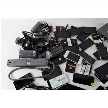 Apple Cell Phone Lot, 30+ Pieces, Sold For Parts And More