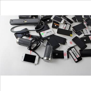 Apple Cell Phone Lot, 30+ Pieces, Sold For Parts And More
