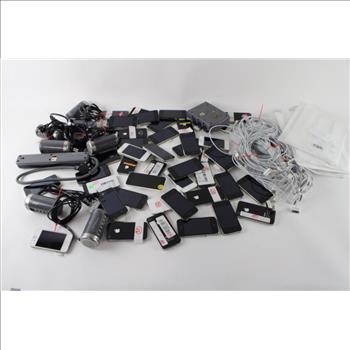 Apple Cell Phone Lot, 30+ Pieces, Sold For Parts And More