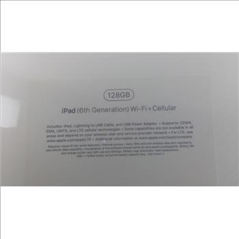 Apple IPad 128GB Gen 6, Verizon