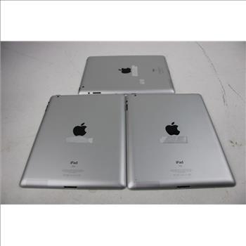 Apple IPad 16GB 2nd Gen, 3 Tablets