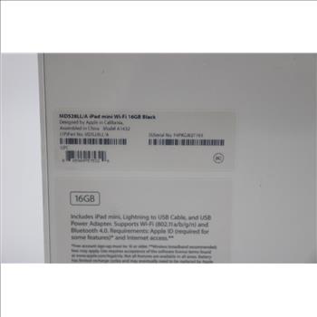 Apple IPad 16GB A1432 (Black)