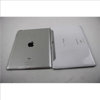 Apple Ipad 16GB Smart Tablet, Samsung 4G LTE Smart Tablet, 2 Pieces