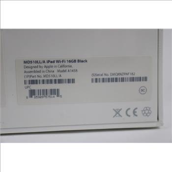 Apple IPad 32GB A1458 (Black)