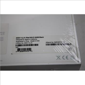 Apple IPad (4th Gen), Wi-Fi Only, 32 GB, Black - NEW IN SEALED BOX