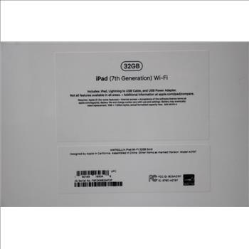 Apple IPad 7th Gen, 32GB
