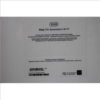 Apple IPad 7th Gen, 32GB