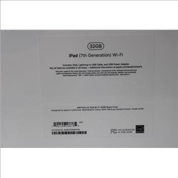 Apple IPad 7th Gen, 32GB