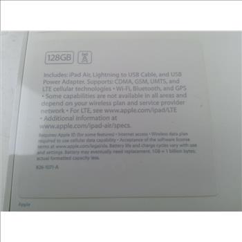 Apple IPad Air 128GB