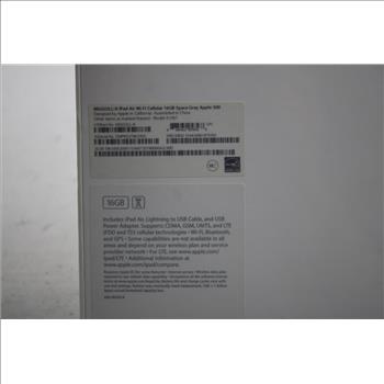 Apple IPad Air 2, Wifi Cellular  16GB, Space Gray