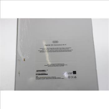 Apple IPad Air, 64GB, 5th Generation, Space Grey, A2588