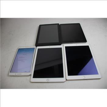 Apple Ipad And More Tablet Bulk Lot, 8 Pieces