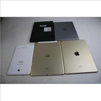 Apple Ipad And More Tablet Bulk Lot, 8 Pieces