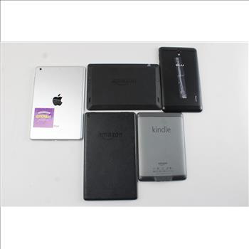 Apple IPad And Other Tablet Bulk Lot 5 Items Total