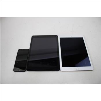 Apple IPad And Pihone Activation Locked, Sold For Parts, 3 Pieces