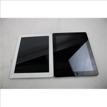 Apple IPad Bulk Lot, 2 Pieces, SOLD FOR PARTS