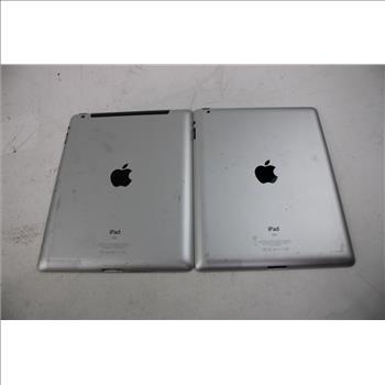 Apple IPad Bulk Lot, 2 Pieces, SOLD FOR PARTS