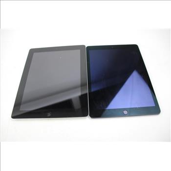 Apple IPad Bulk Lot, 2 Pieces, Sold For Parts