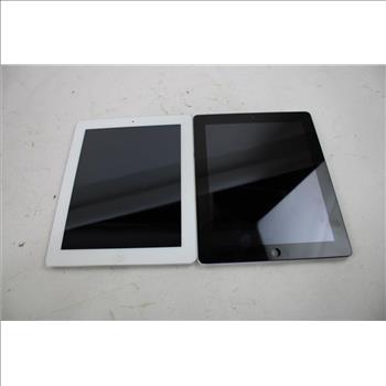 Apple IPad Bulk Lot, 2 Pieces, SOLD FOR PARTS