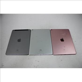 Apple IPad Bulk Lot, 3 Pieces, Sold For Parts