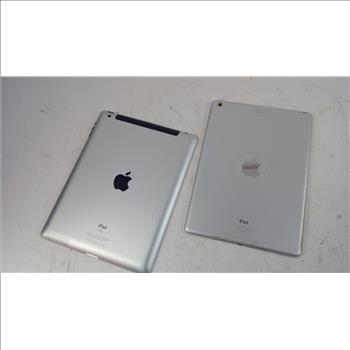 Apple IPad Bulk Lot, 4 Pieces, Carrier Unknown, Sold For Parts