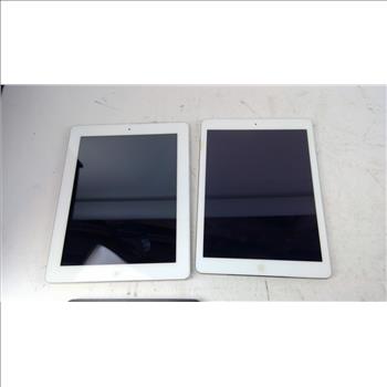 Apple IPad Bulk Lot, 4 Pieces, Carrier Unknown, Sold For Parts