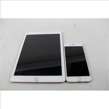 Apple IPad, IPhone, Bulk Lot, 2 Pieces, Sold For Parts