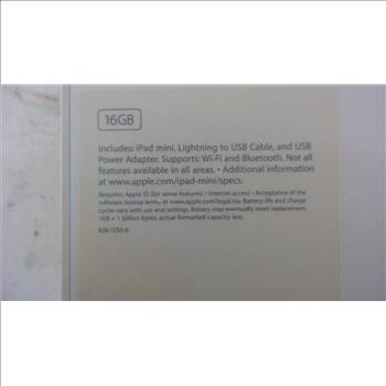 Apple IPad Mini, Activation Locked, Sold For Parts