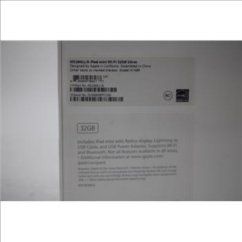 Apple IPad Mini Wi-Fi 32GB Silver