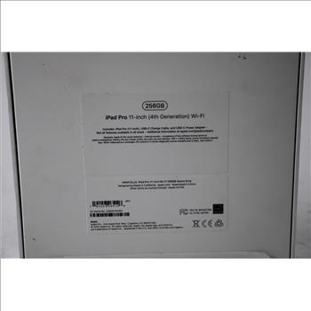 Apple IPad Pro 256GB 4th Gen Wi-Fi