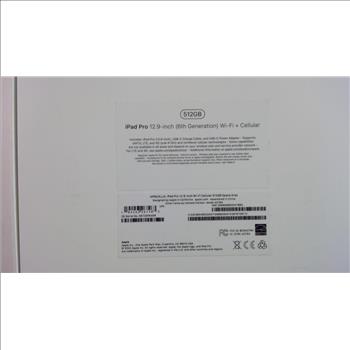Apple IPad Pro 512GB 6th Gen, Unknown Carrier