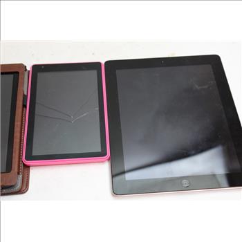 Apple Ipad, Rca Tablet, Amazon Tablet 3 Pieces