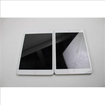 Apple IPads Bulk Lot, 2 Pieces, SOLD FOR PARTS