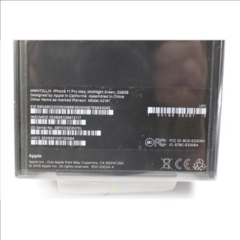 Apple IPhone 11 Pro Max, 256 GB, Carrier Uknown