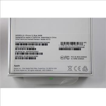 Apple IPhone 12, New In Box