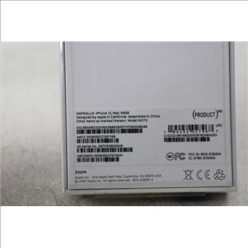 Apple IPhone 12 Red 64GB