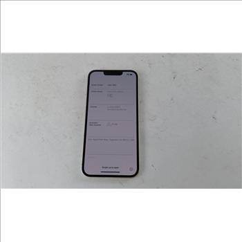 Apple IPhone 13, Activation Locked, Sold For Parts