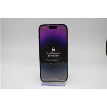 Apple IPhone 14 Pro, 128 GB, Unknown Carrier, Locked To Owner - SOLD FOR PARTS ONLY