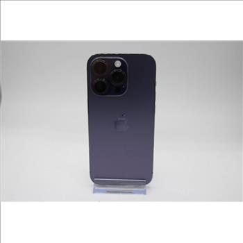 Apple IPhone 14 Pro, 256 GB, Unknown Carrier, Locked To Owner - SOLD FOR PARTS ONLY