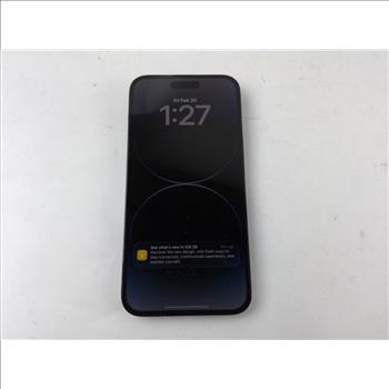 Apple IPhone 14 Pro Max 128GB, Carrier Unknown