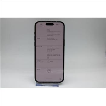 Apple IPhone 14 Pro Max, 256 GB, Unknown Carrier, Locked To Owner - SOLD FOR PARTS ONLY