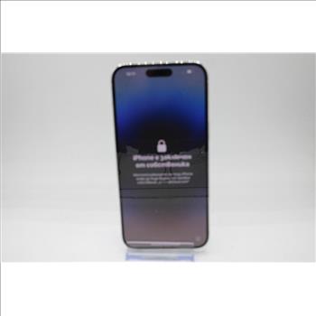 Apple IPhone 14 Pro Max, 256 GB, Unknown Carrier, Locked To Owner - SOLD FOR PARTS ONLY