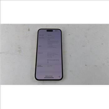 Apple IPhone 14 Pro Max, Activation Locked, Sold For Parts