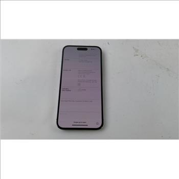 Apple IPhone 14 Pro Max Activation Locked Sold For Parts