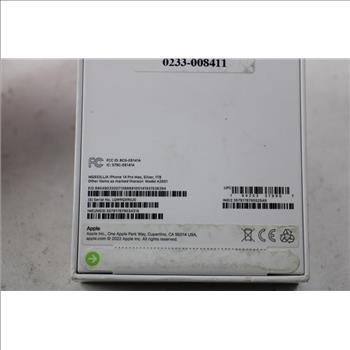 Apple IPhone 14 Pro Max, Silver 1Tb