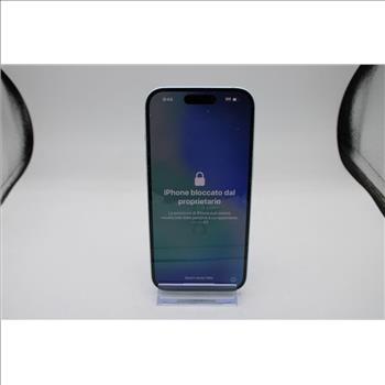 Apple IPhone 15 , 126 GB, Unknown Carrier, Locked To Owner - SOLD FOR PARTS ONLY